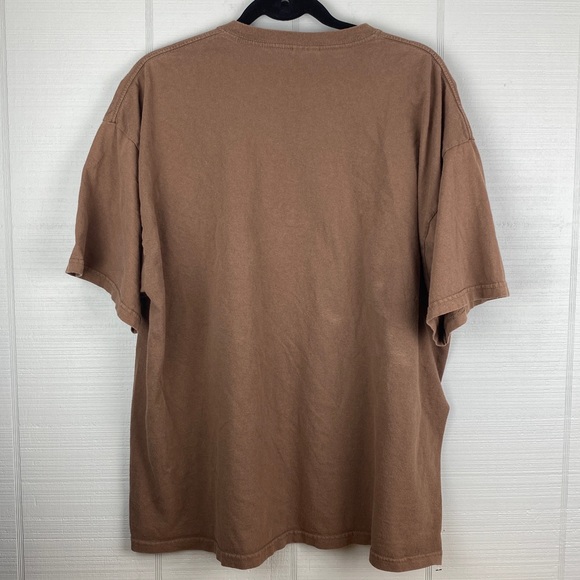 Pennsylvania Renaissance Faire Skull Pirate Graphic Printed Brown T-shirt 2XL - Picture 2 of 5